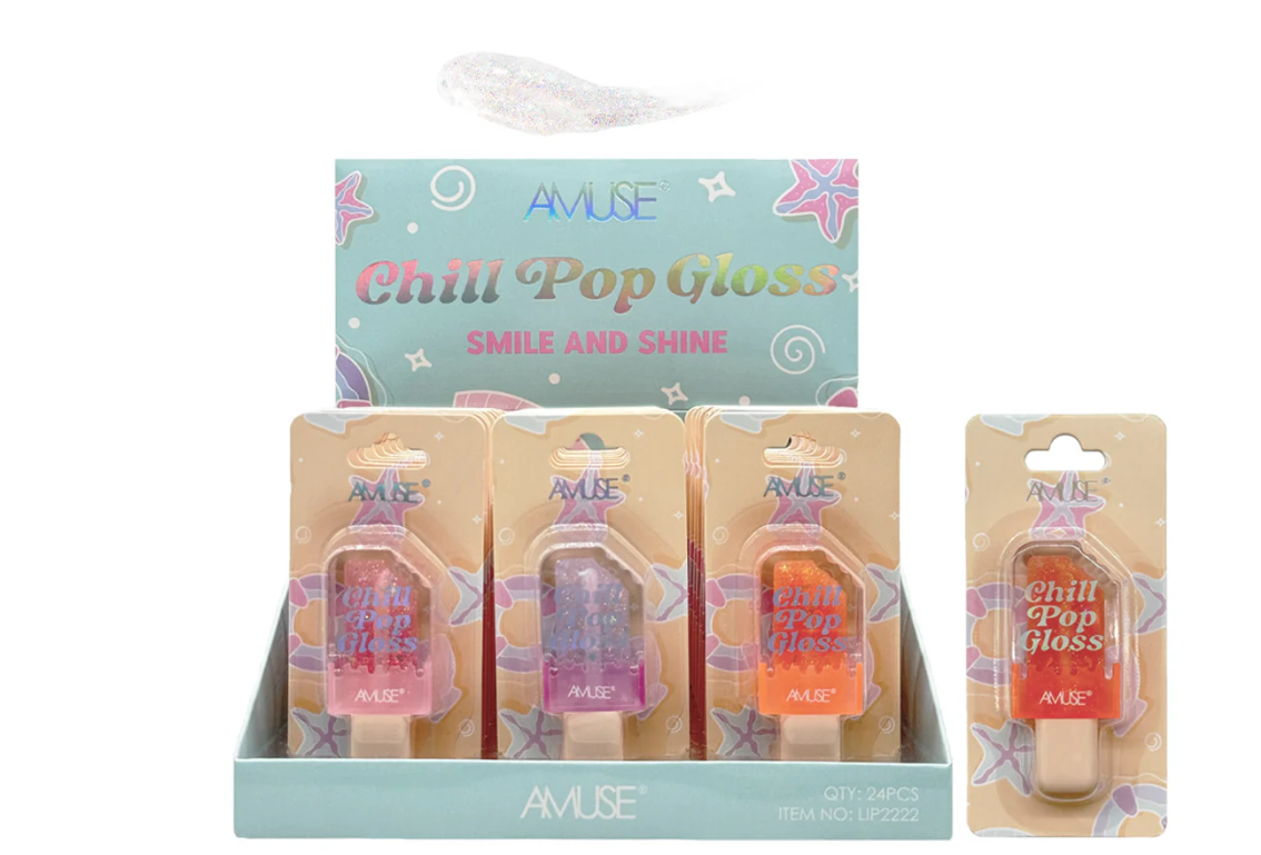 Amuse Chill Pop Gloss – Smile & Shine All Day