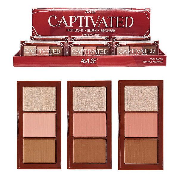 Amuse Captivated Highlight Blush Bronzer