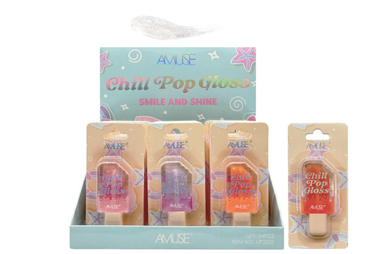 Amuse Chill Pop Gloss – Smile & Shine All Day