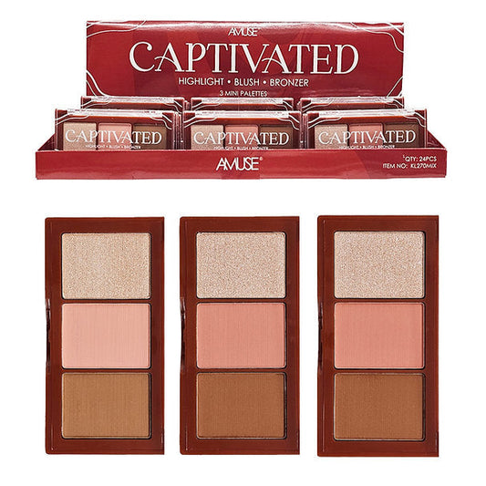 Amuse Captivated Highlight Blush Bronzer